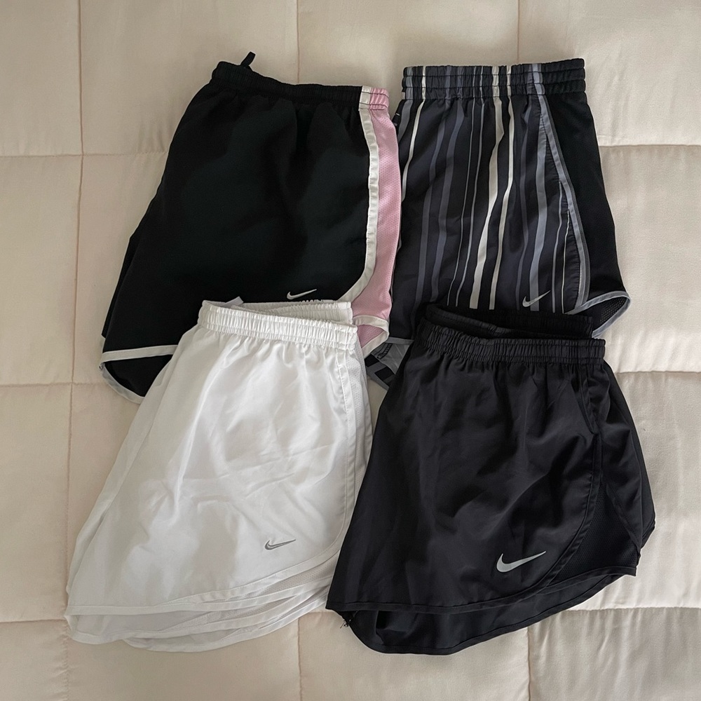 4 pairs of Nike athletic shorts
